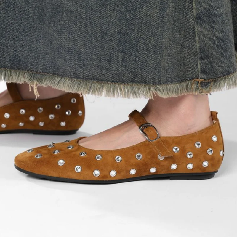 Evelyna | Studded Mary Janes