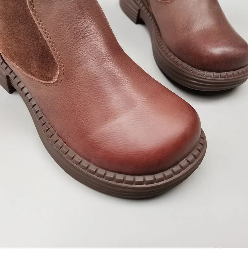 Aubrey | Shearling Riding Boots