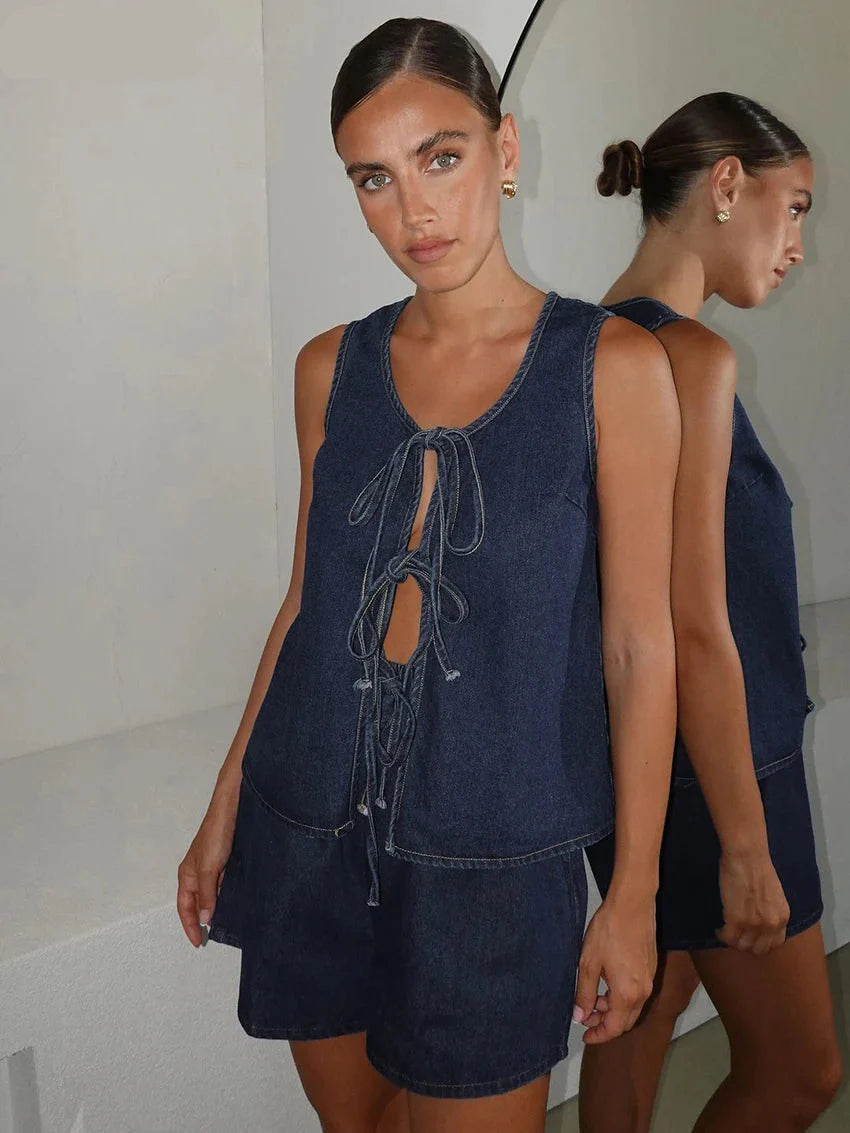 Valeria | Denim Ensemble