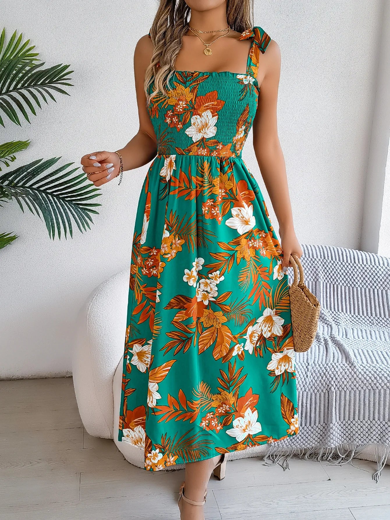 Capri | Floral Sundress