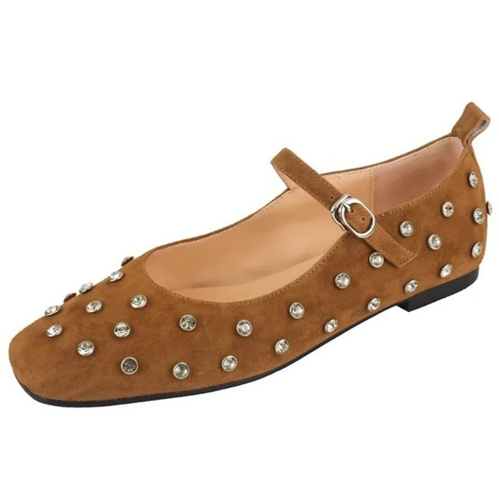 Evelyna | Studded Mary Janes