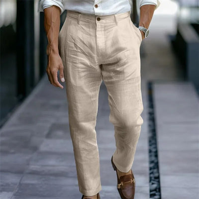 Élian™ – The Elegant & Breathable Men’s Linen Summer Trousers