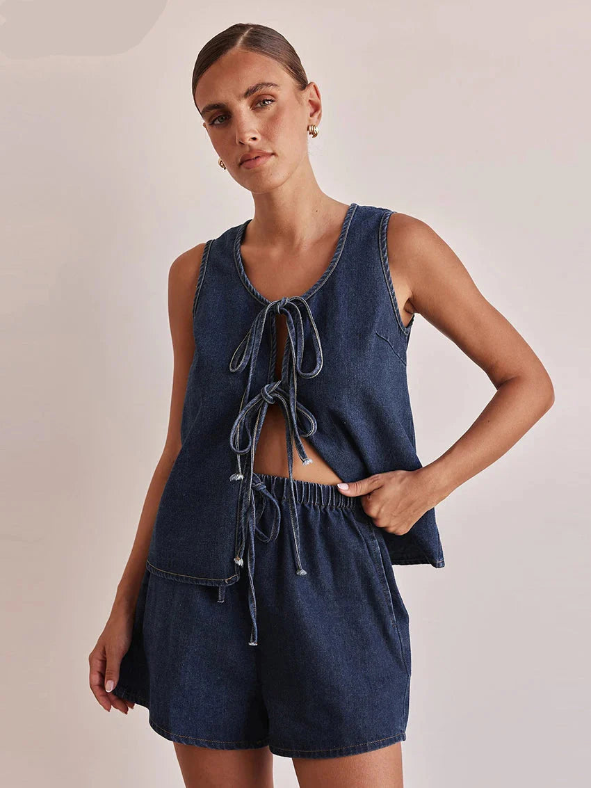 Valeria | Denim Ensemble
