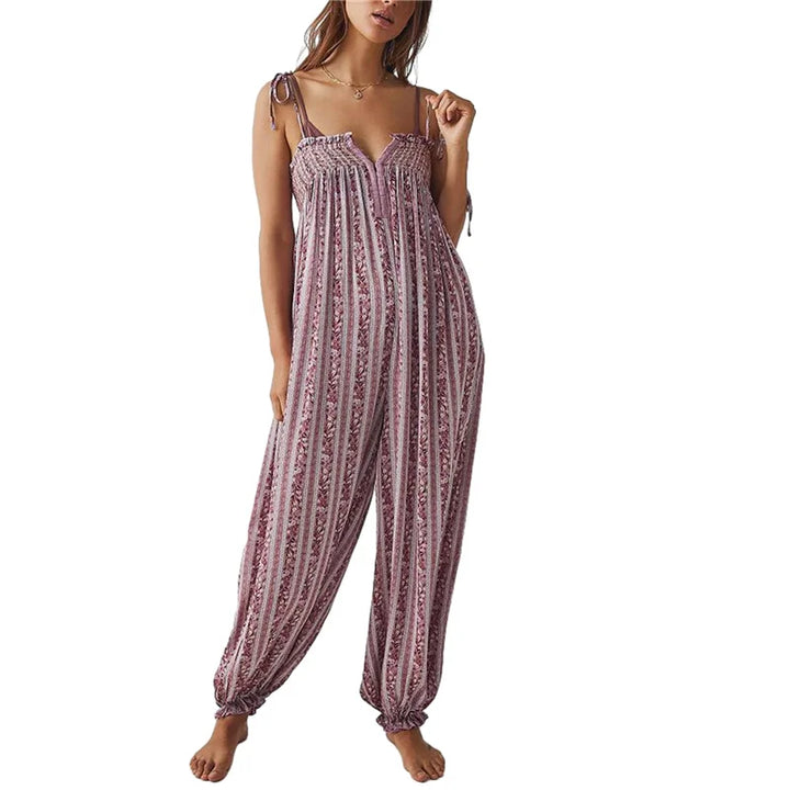 Elysian Boho Jumpsuit Women | Lightweight, Relaxed Fit, Wide-Leg Silhouette - 23