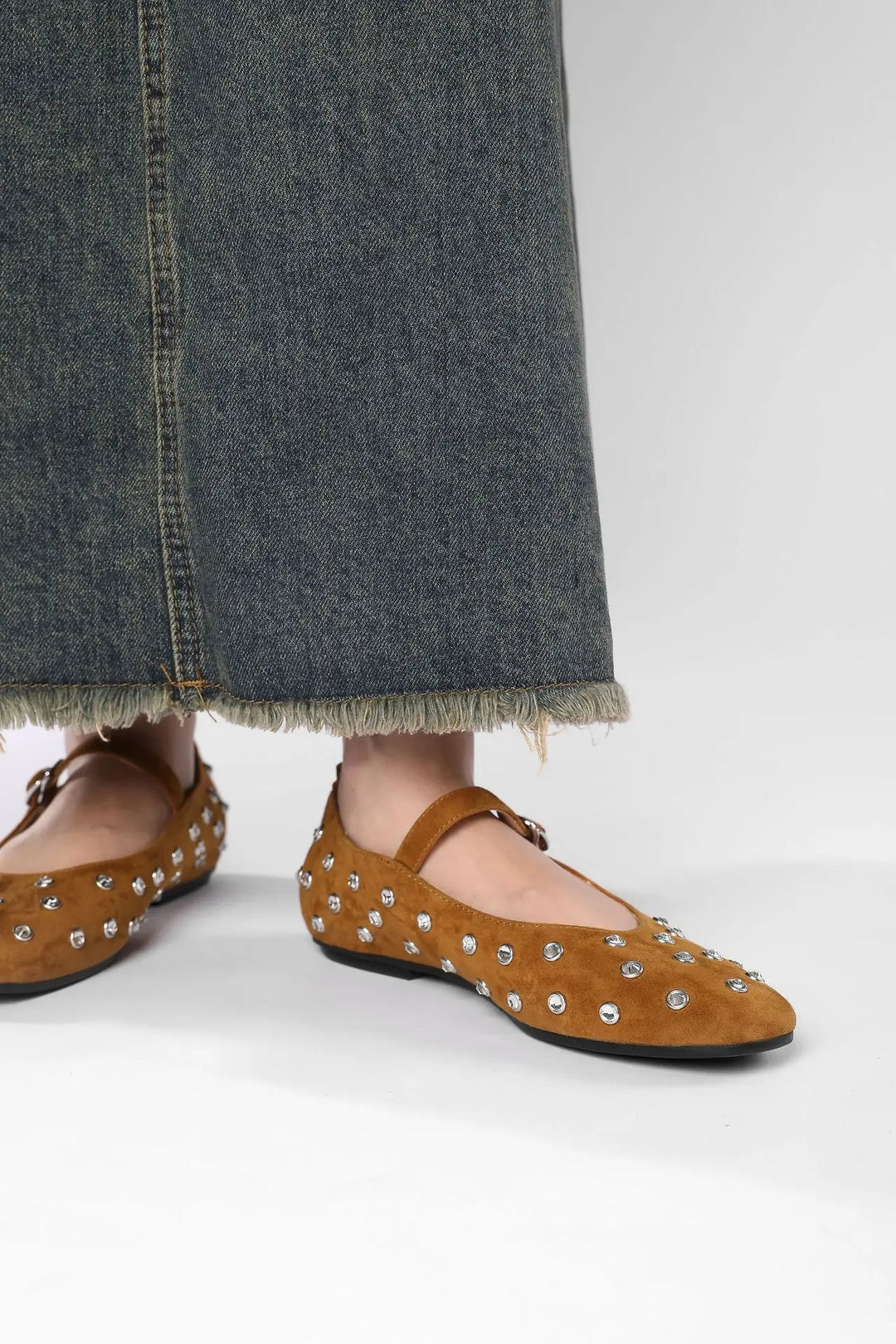 Evelyna | Studded Mary Janes