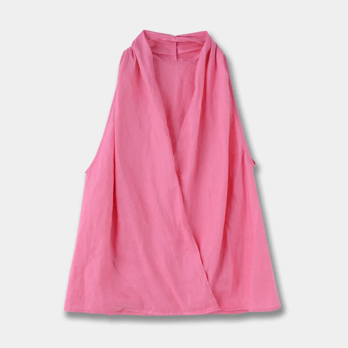 Valienne | Drape Linen Vest