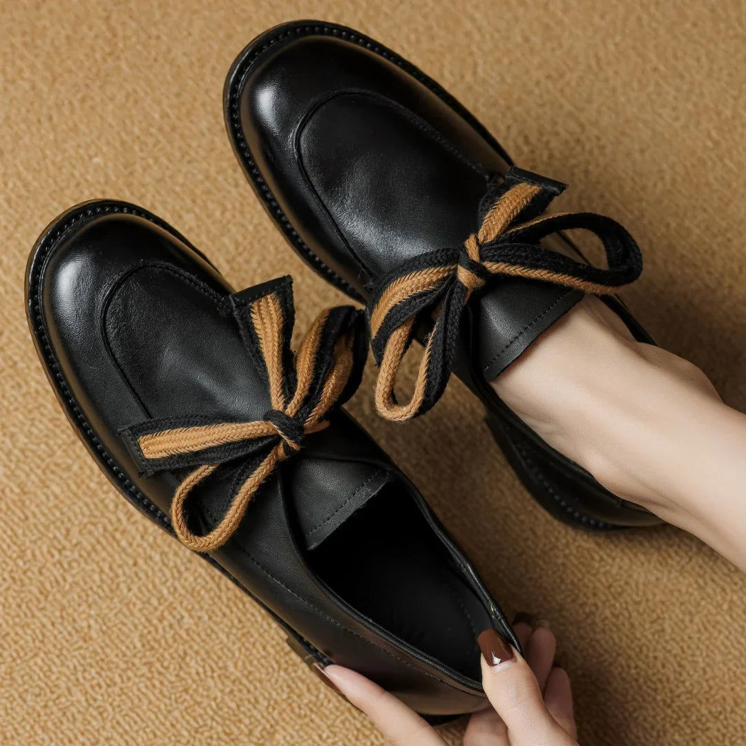 Heather | Leather Loafers