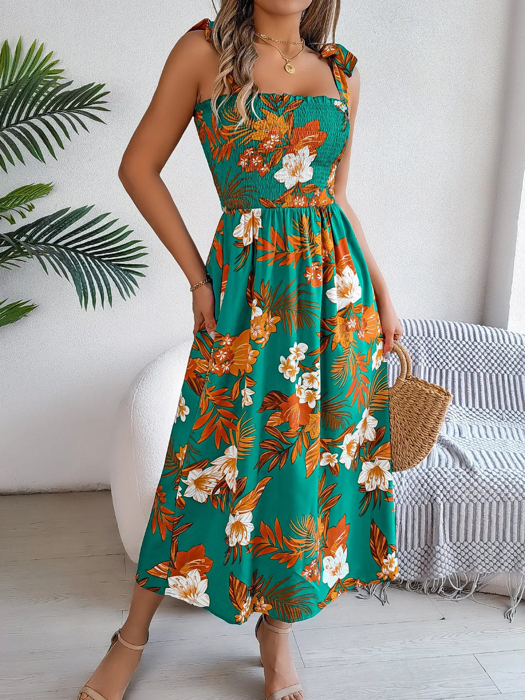 Capri | Floral Sundress