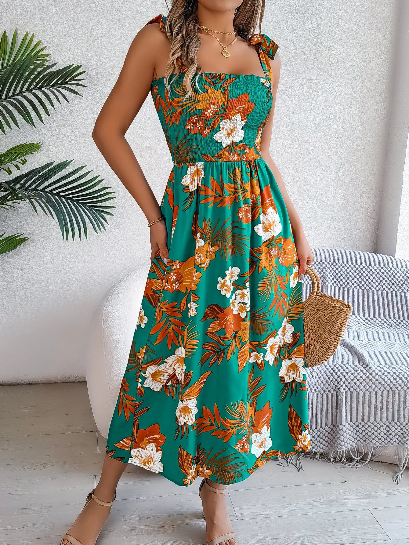 Capri | Floral Sundress