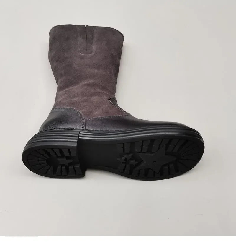 Aubrey | Shearling Riding Boots