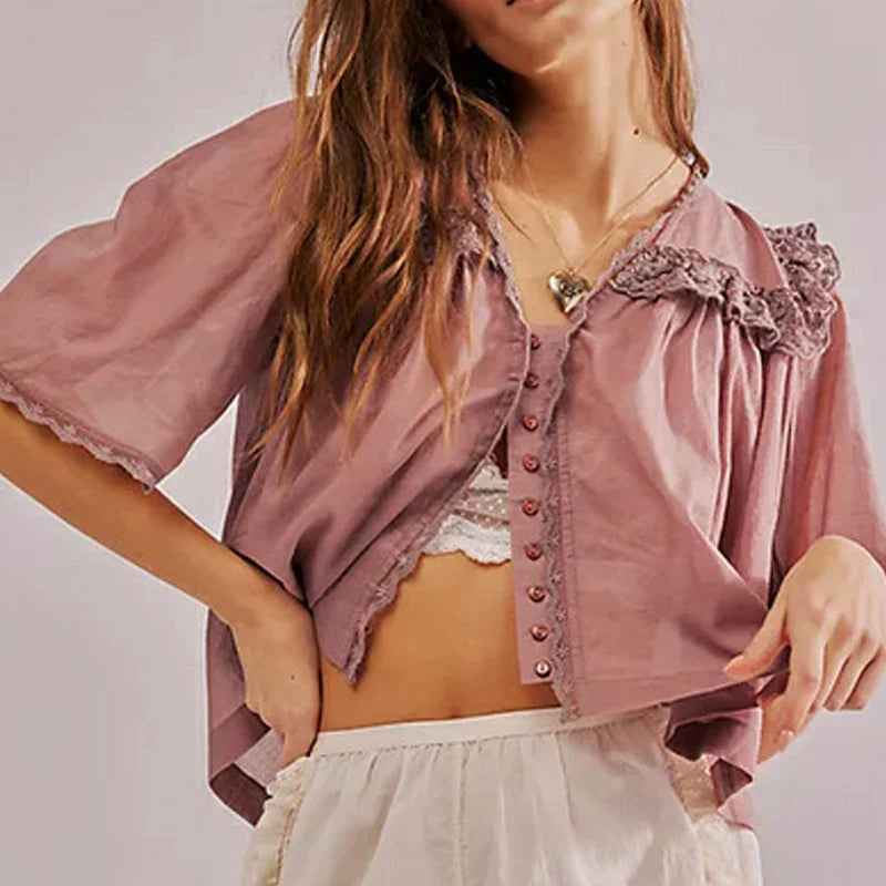 Marais | Ruffle Blouse