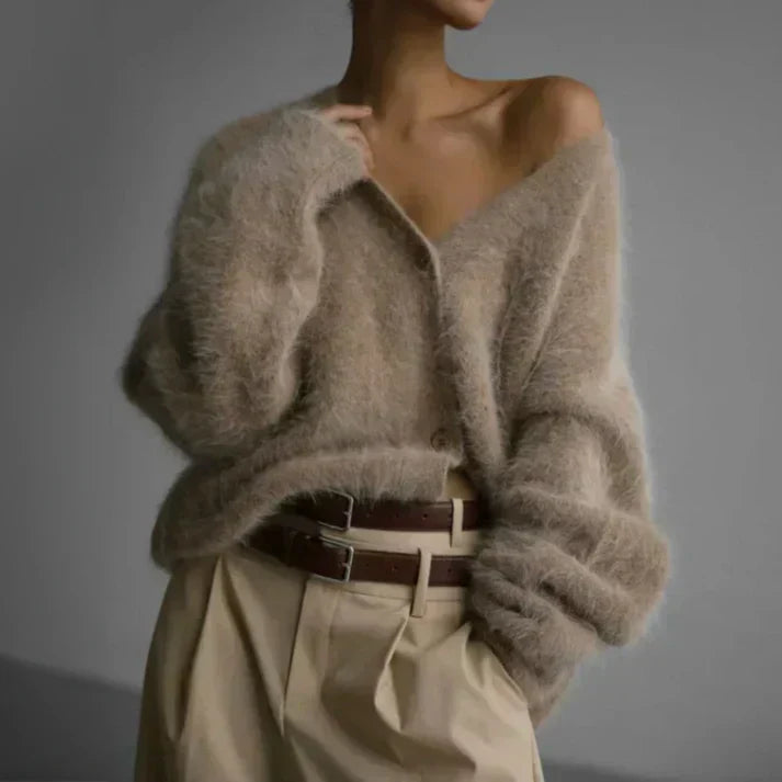 Perry Oversized Sweater for Women in soft-touch fabric, featuring a cozy fit perfect for casual outings and lounging at home. - 3