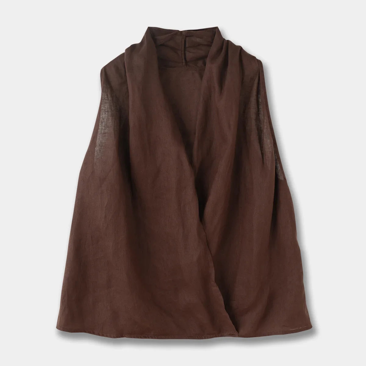 Valienne | Drape Linen Vest