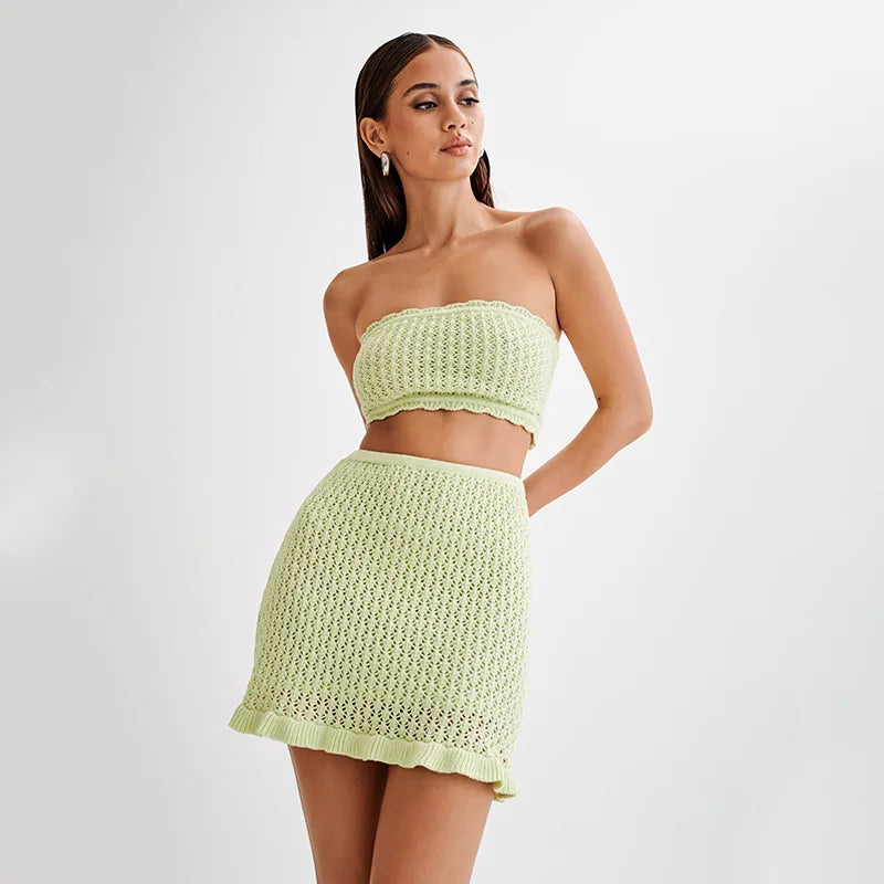 Kaia | Beach Knit Set