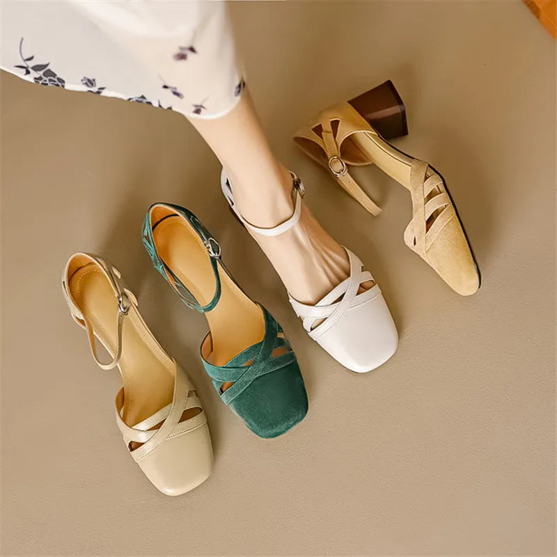 Arden | Suede Heel