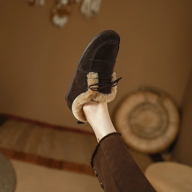 Rowan | Suede Wool Boots
