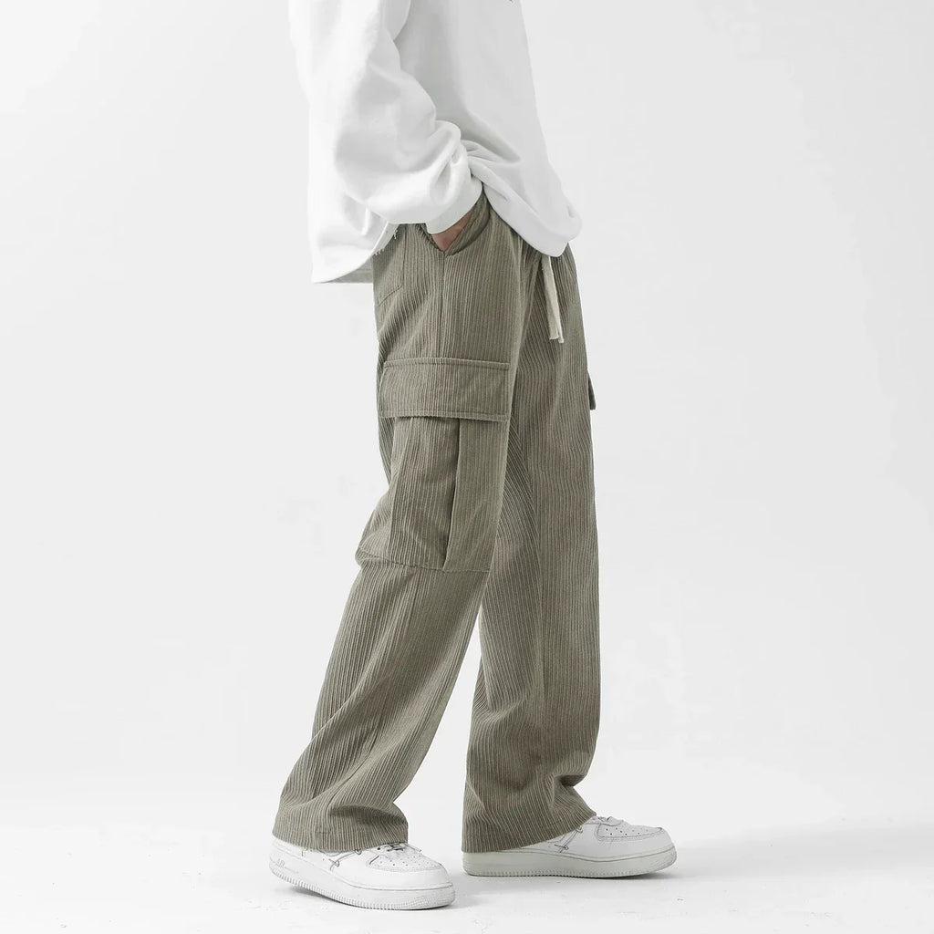Haggar | Straight Leg Corduroy Pants