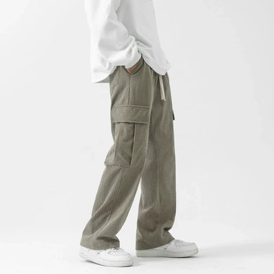 Haggar | Straight Leg Corduroy Pants