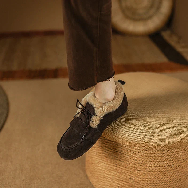 Rowan | Suede Wool Boots