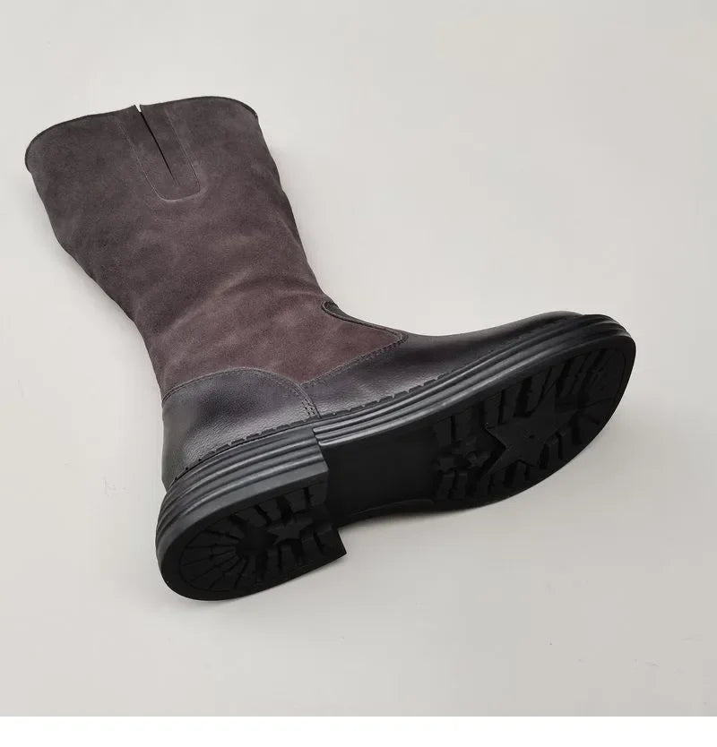 Aubrey | Shearling Riding Boots