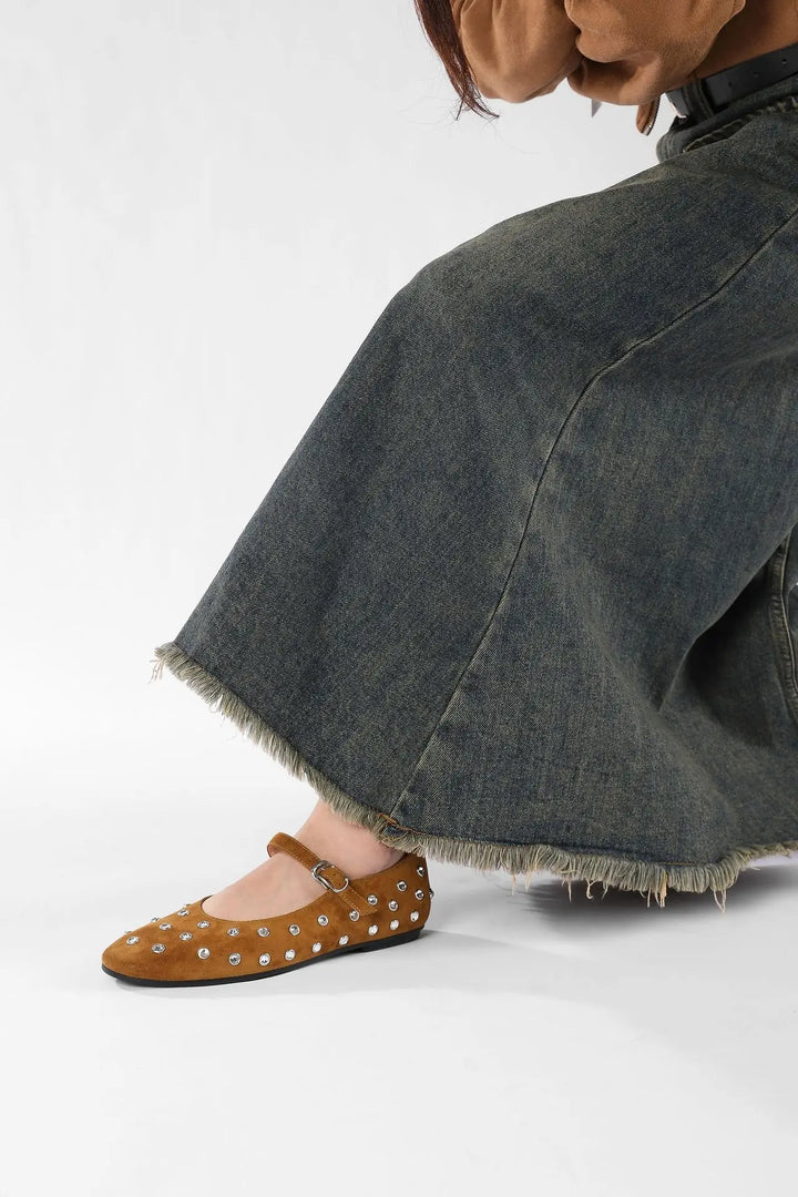 Evelyna | Studded Mary Janes