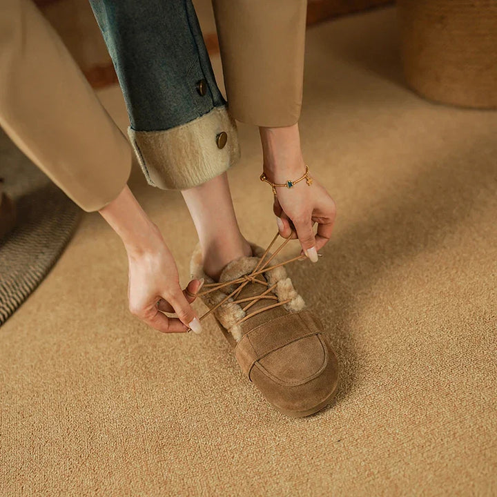 Rowan | Suede Wool Boots