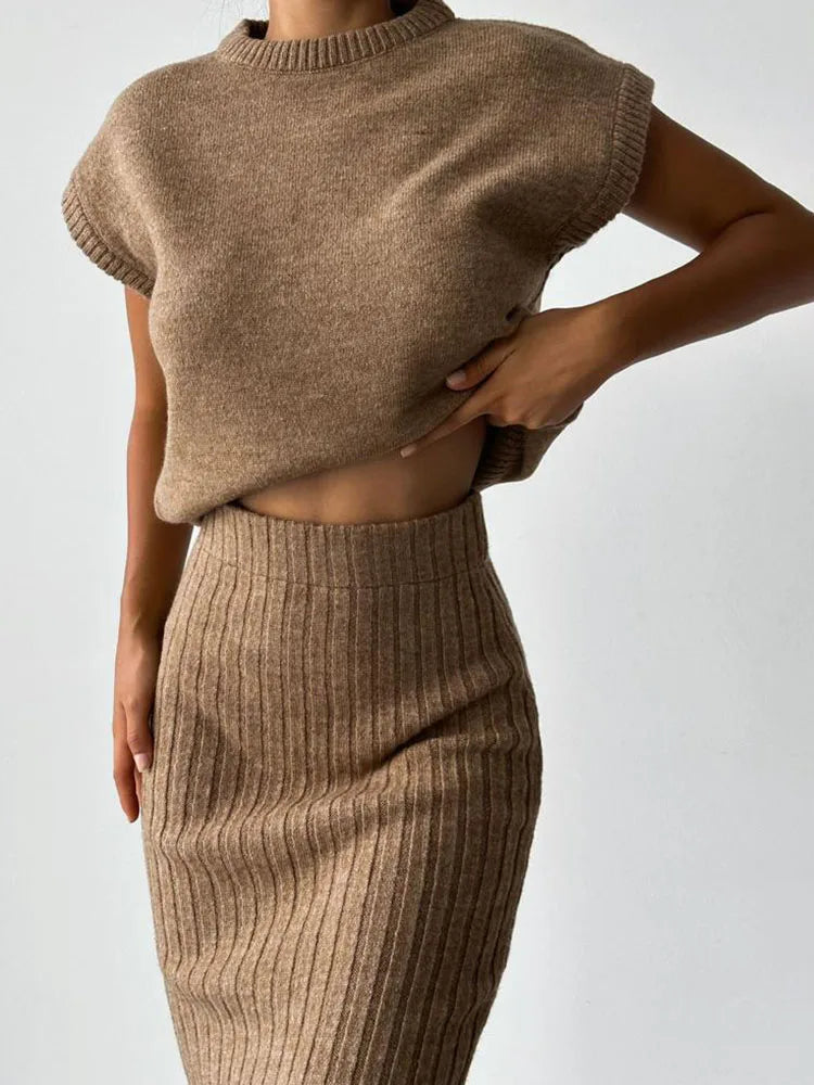 Maratea | Coastal Rib Sleeveless Set