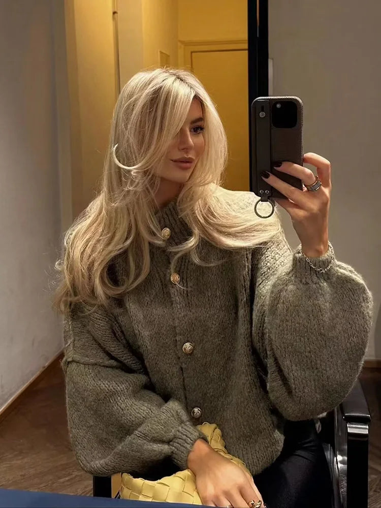 Jamie | Oversized Button-Down Cardigan for Women