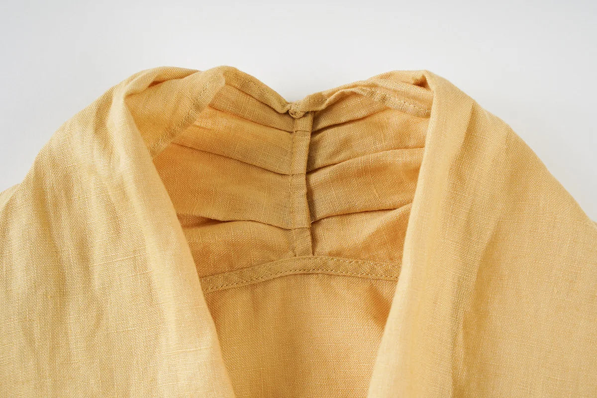 Valienne | Drape Linen Vest