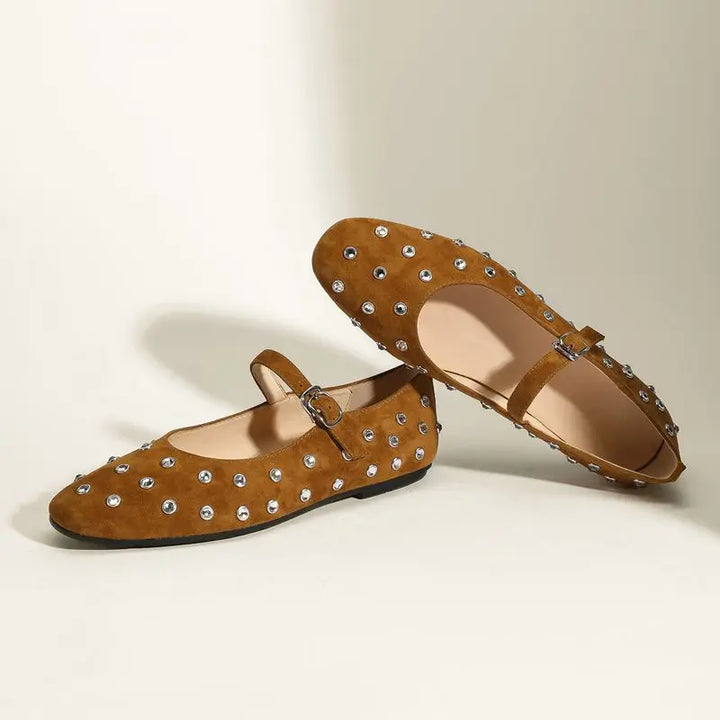Evelyna | Studded Mary Janes