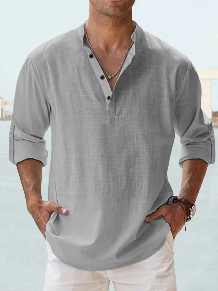 Leon | Breathable Linen Shirt