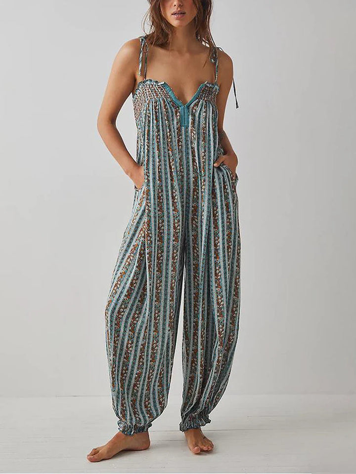Elysian Boho Jumpsuit Women | Lightweight, Relaxed Fit, Wide-Leg Silhouette - 11