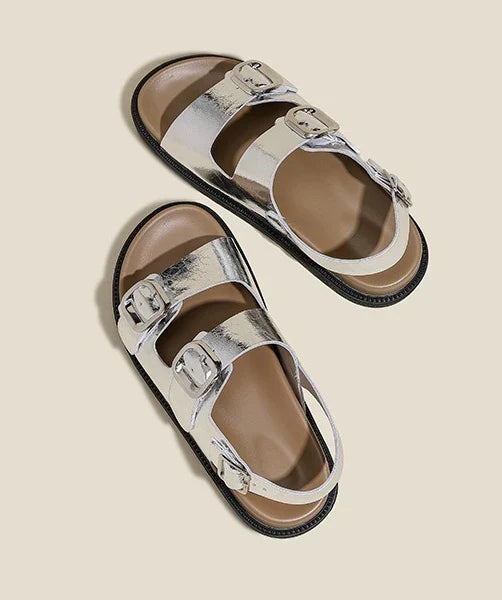 Andrea | Rose Strap Sandals