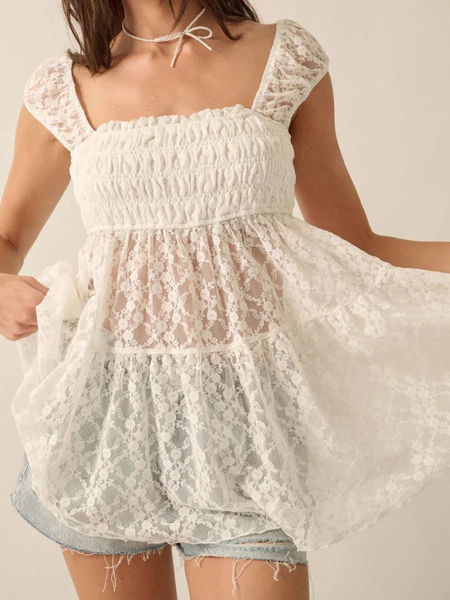 Hadley | Summer Cutout Dress Top