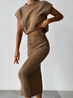 Maratea | Coastal Rib Sleeveless Set