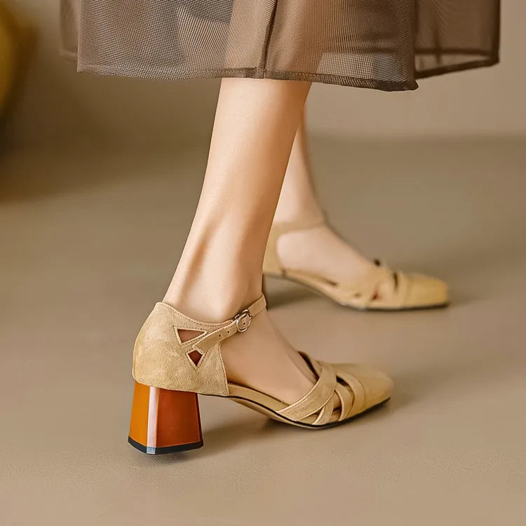 Arden | Suede Heel