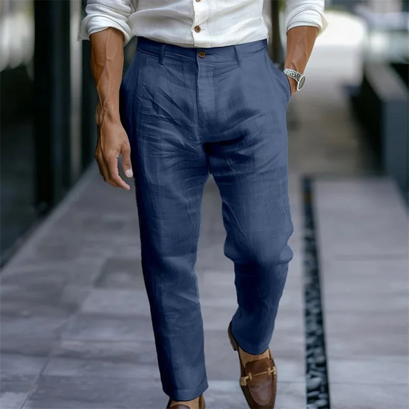 Élian | The Elegant & Breathable Men’s Linen Summer Trousers