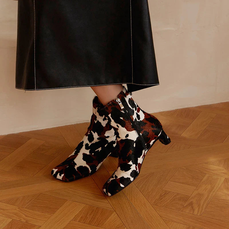 Anke | Sutton Calf Hair Ankle Boots
