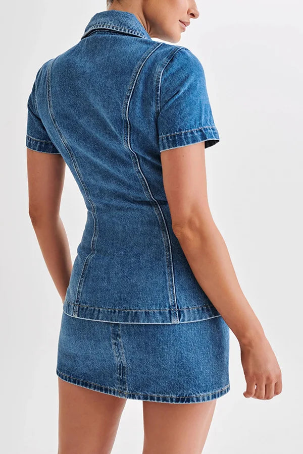 Aria | Iconic Denim Set