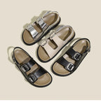 Andrea | Rose Strap Sandals