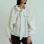 Bellarine | Puffed Cotton Blouse