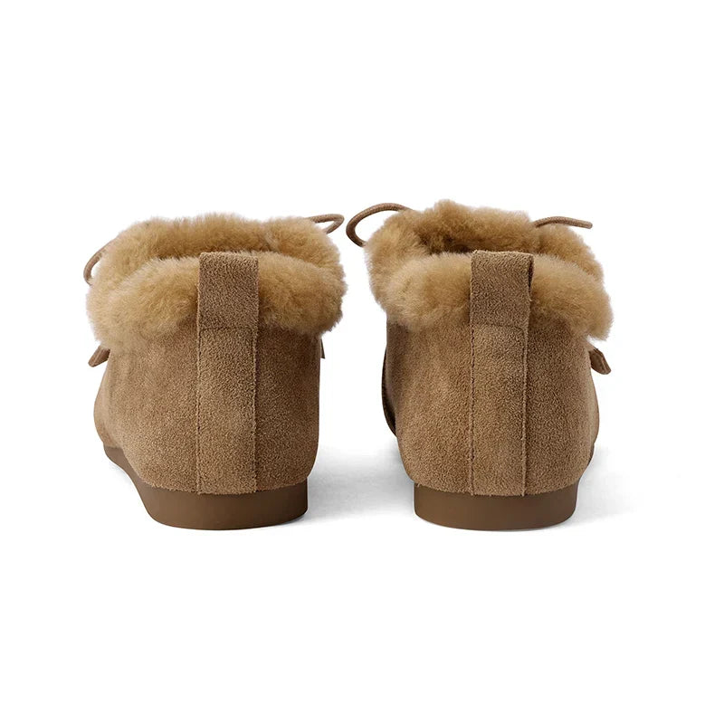 Rowan | Suede Wool Boots