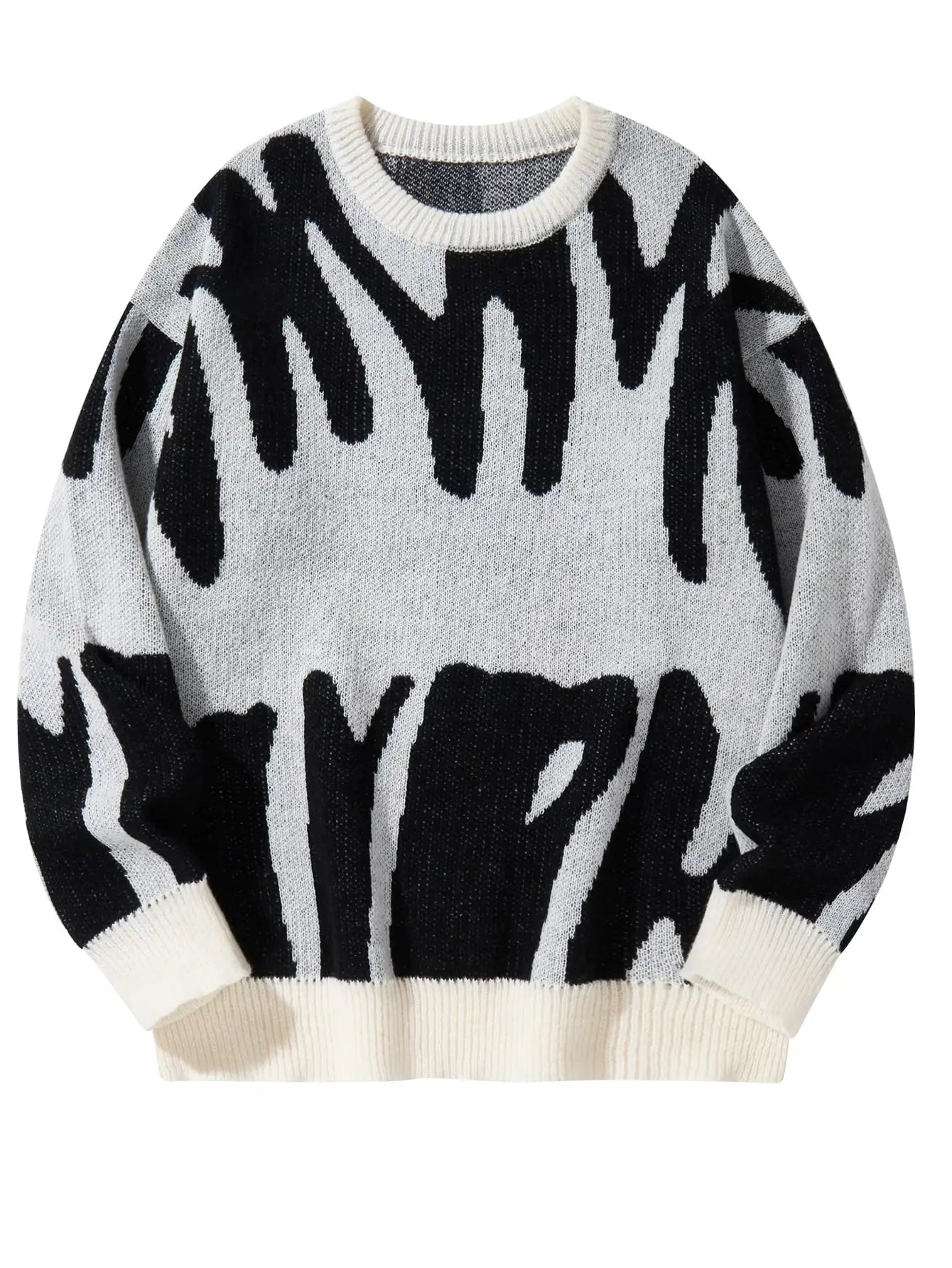 RONAN - CONTRAST KNIT MEN'S PULLOVER