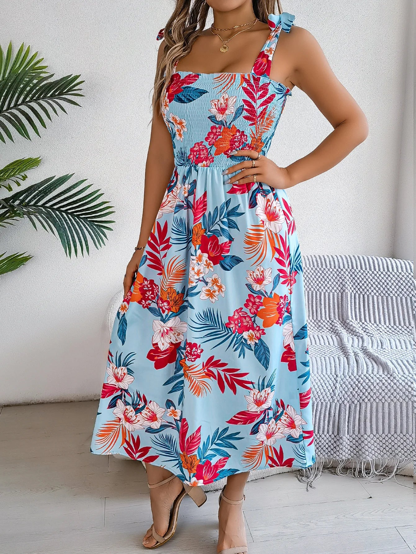 Capri | Floral Sundress