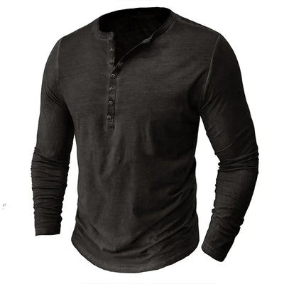 HENLEY | CLASSIC LONG SLEEVE SHIRT
