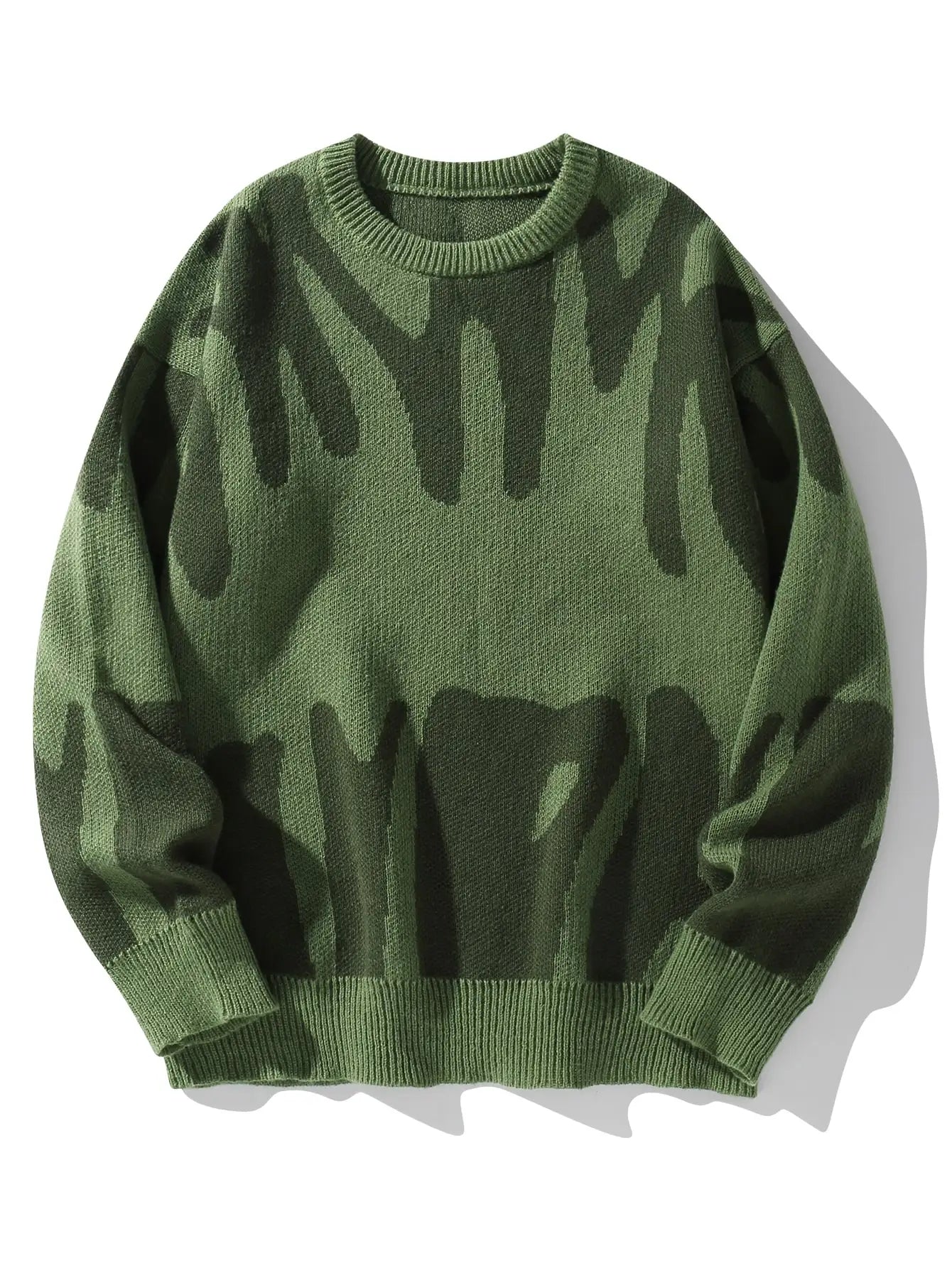 RONAN - CONTRAST KNIT MEN'S PULLOVER
