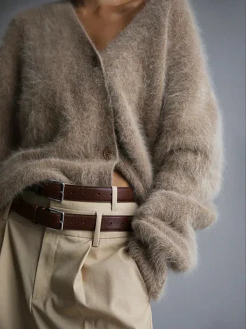 Perry Oversized Sweater for Women in soft-touch fabric, featuring a cozy fit perfect for casual outings and lounging at home. - 2