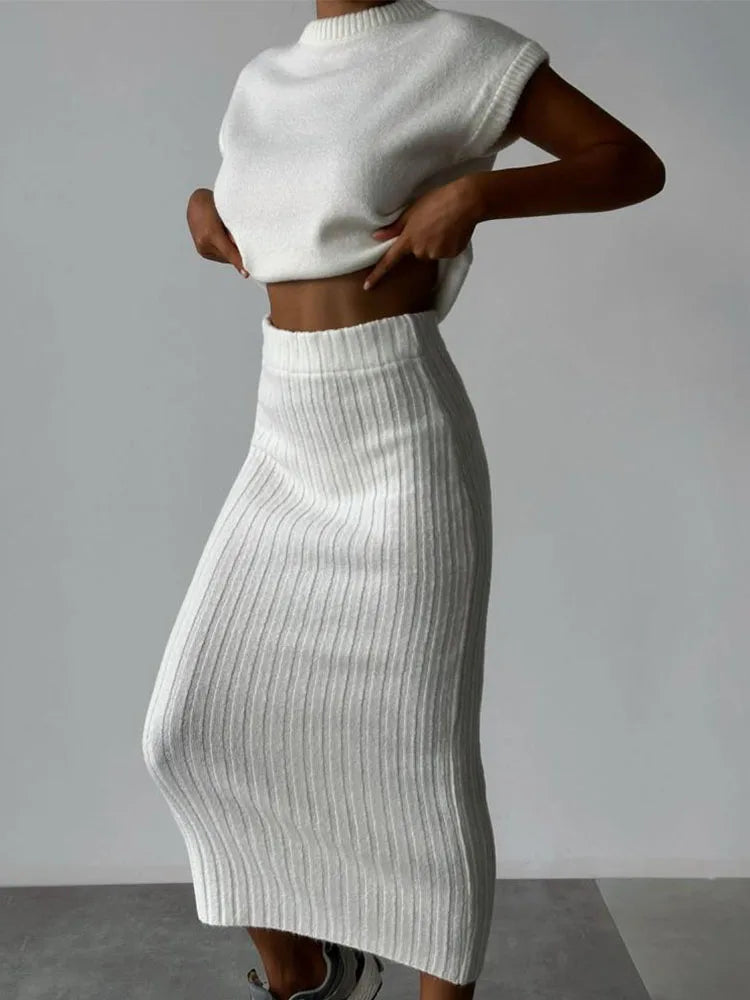 Maratea | Coastal Rib Sleeveless Set