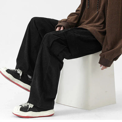 Haggar | Straight Leg Corduroy Pants