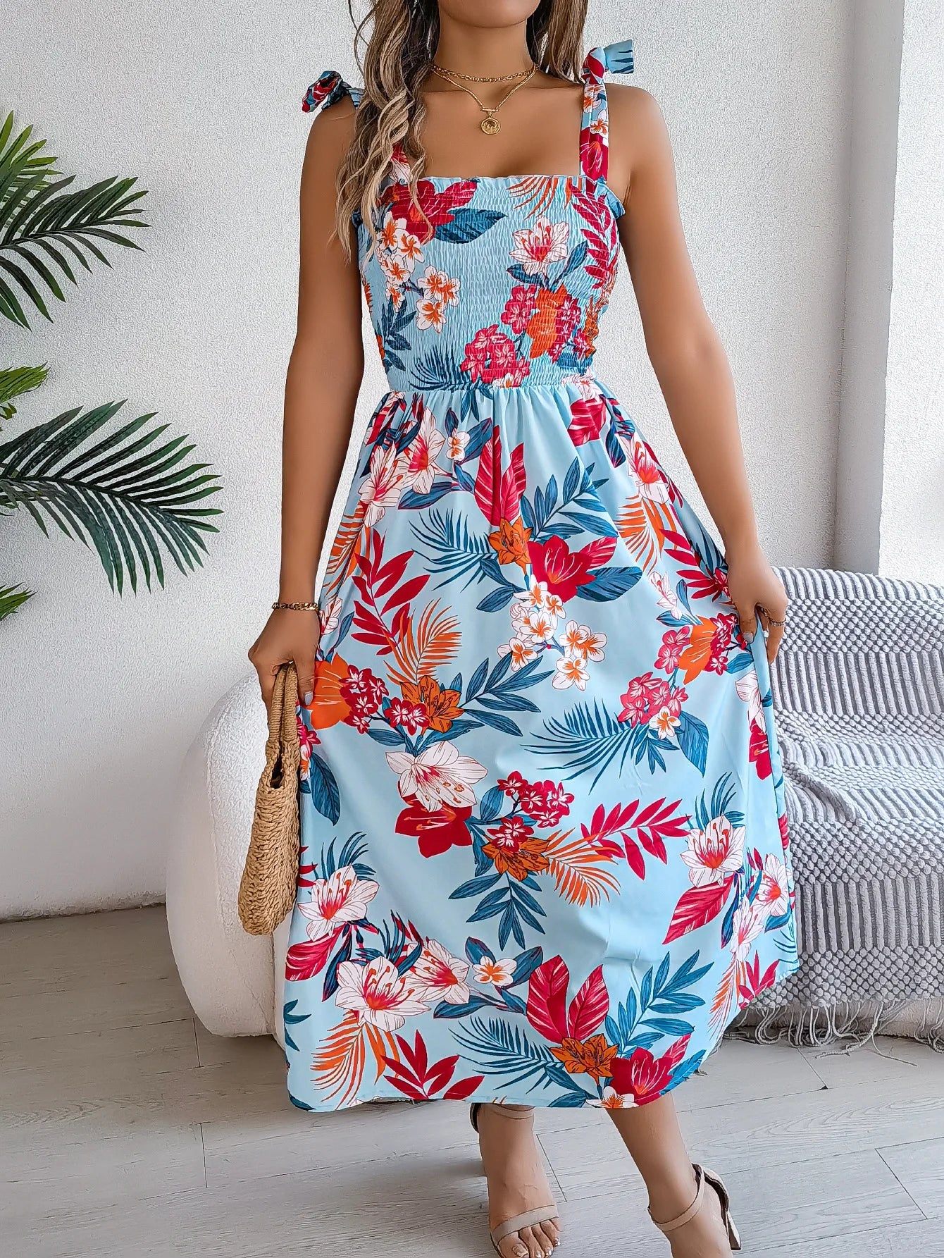 Capri | Floral Sundress